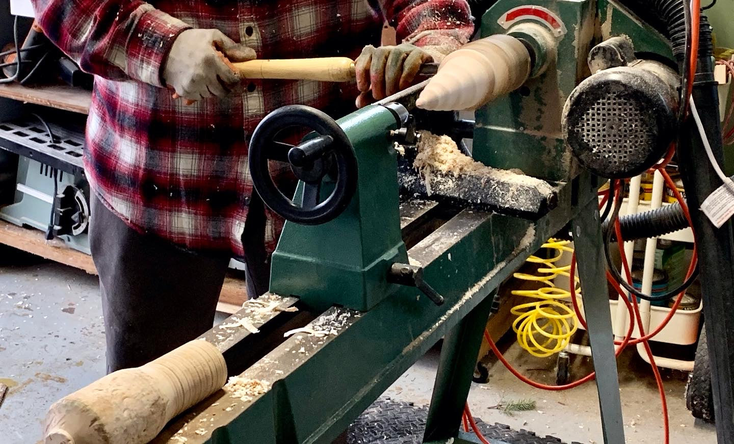 Hand-Turned Wooden Christmas Tree: A Timeless Holiday Keepsake