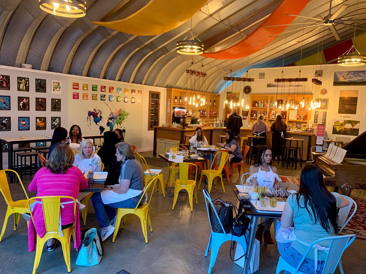 The Candle Bar at Aquila’s Nest Vineyards