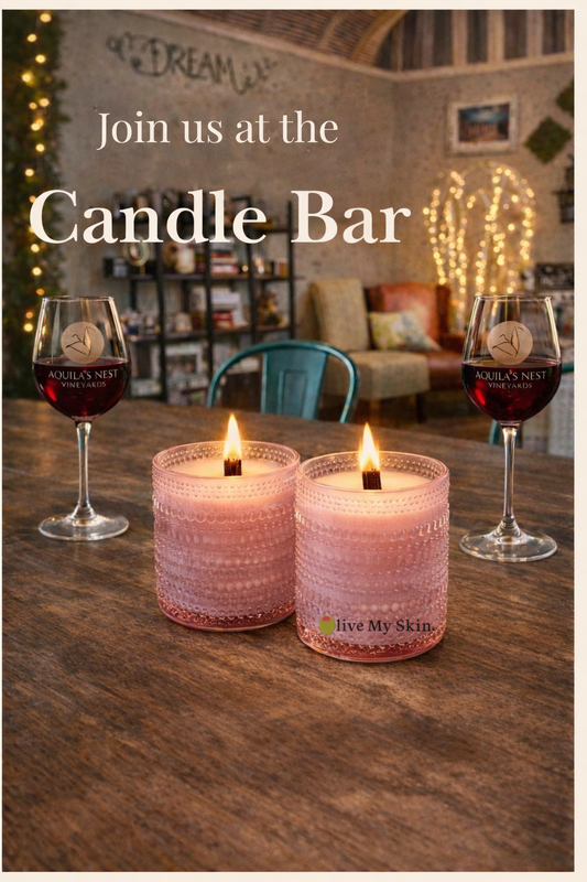 The Candle Bar at Aquila’s Nest Vineyards