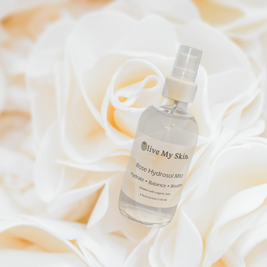 rose Hydrosol mist spray bottle