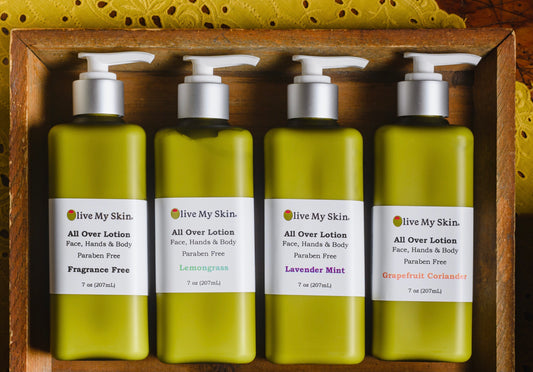 Body lotion collection