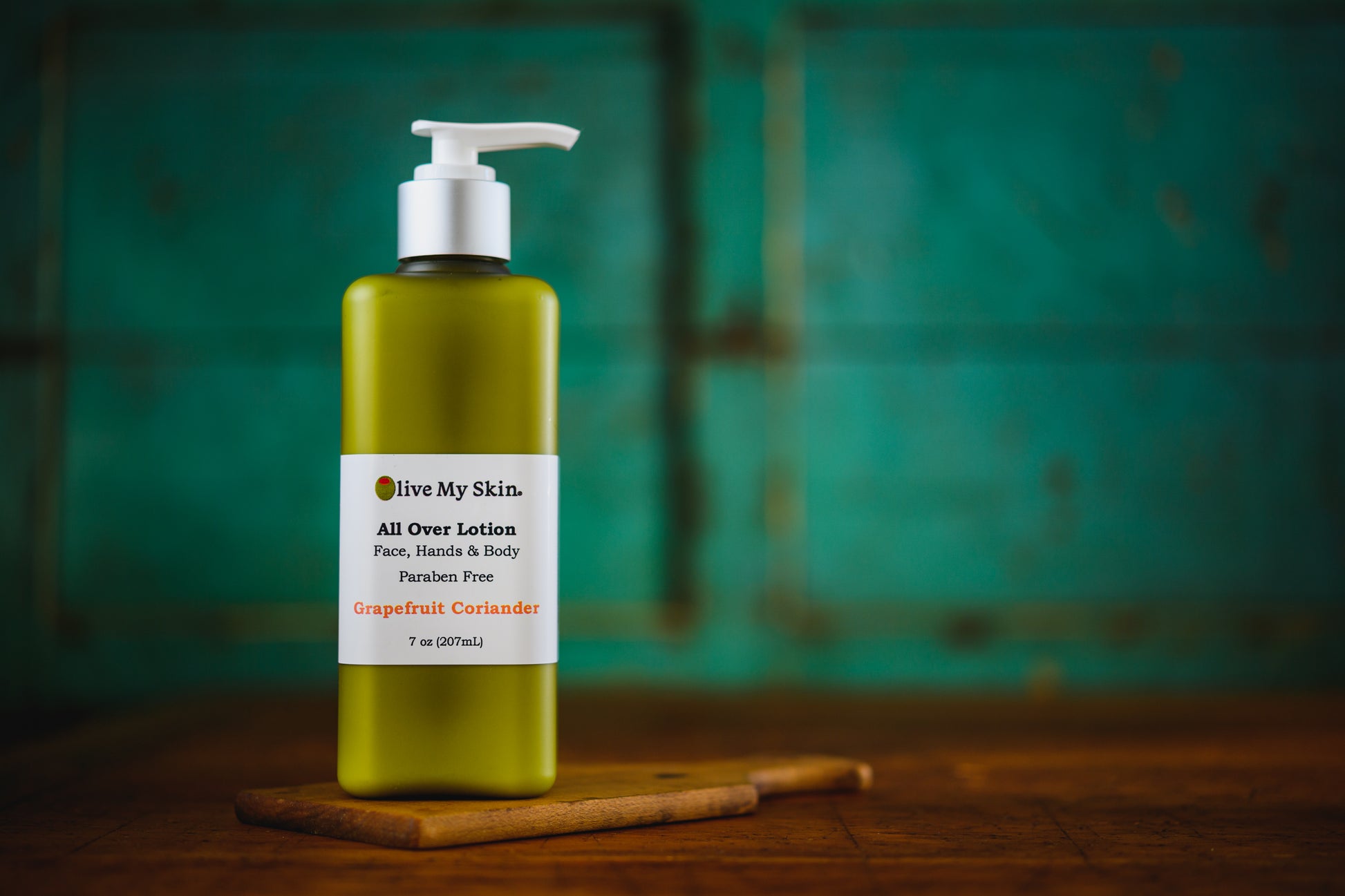 Olive oil lotion